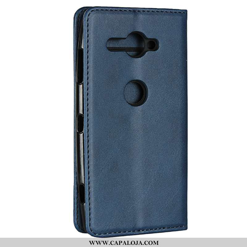 Capas Sony Xperia Xz2 Compact Protetoras Telemóvel Cases Preto, Capa Sony Xperia Xz2 Compact Couro C