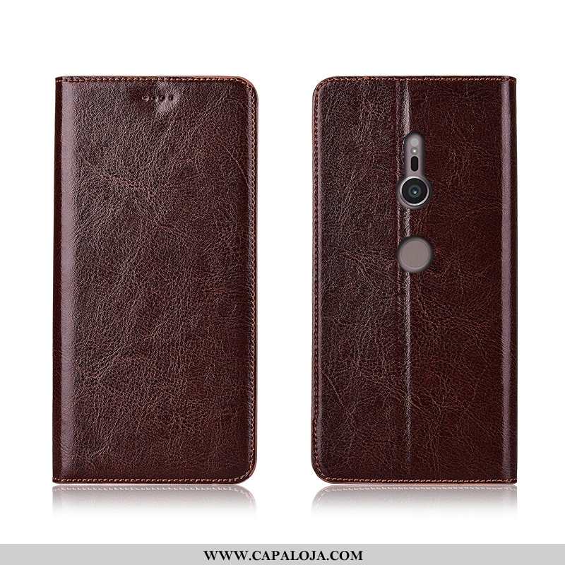 Capas Sony Xperia Xz2 Couro Tigrada Caqui Masculino, Capa Sony Xperia Xz2 Soft Baratos