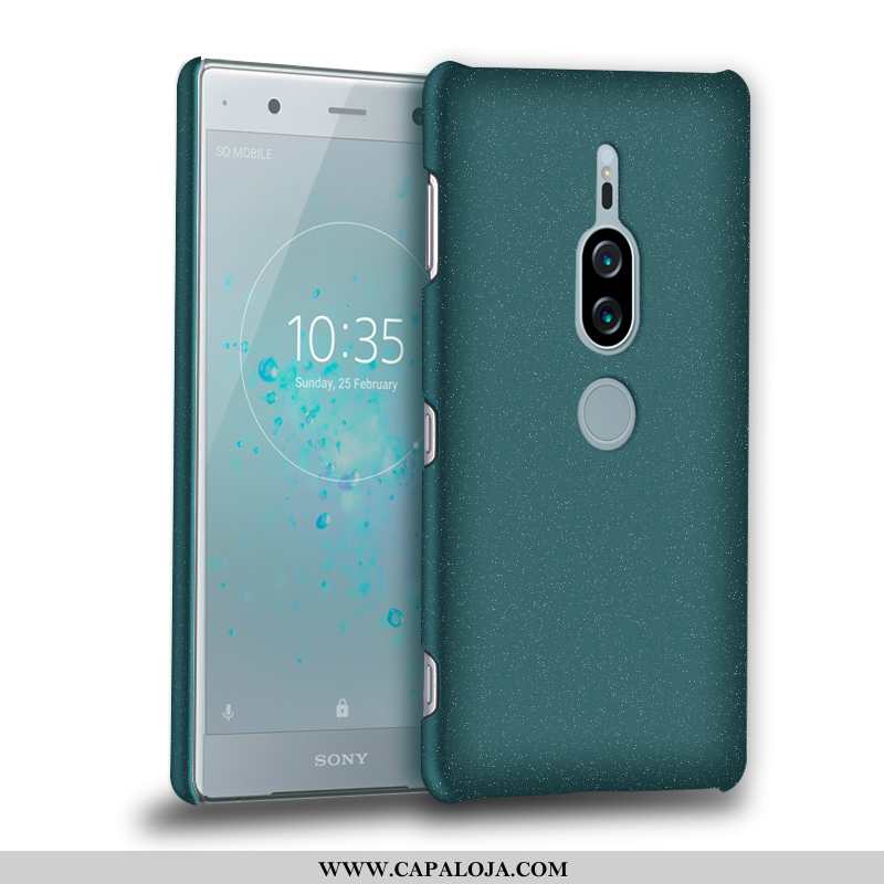 Capas Sony Xperia Xz2 Premium Fosco Telemóvel Verde, Capa Sony Xperia Xz2 Premium Antiqueda Comprar