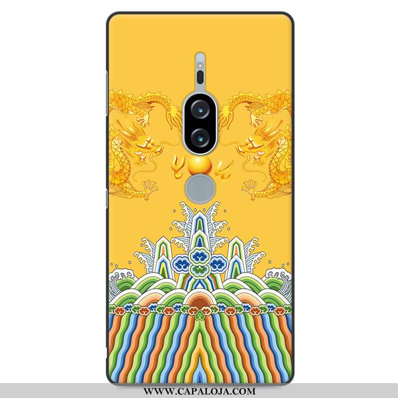 Capas Sony Xperia Xz2 Premium Protetoras Masculino Amarelo Telemóvel, Capa Sony Xperia Xz2 Premium S