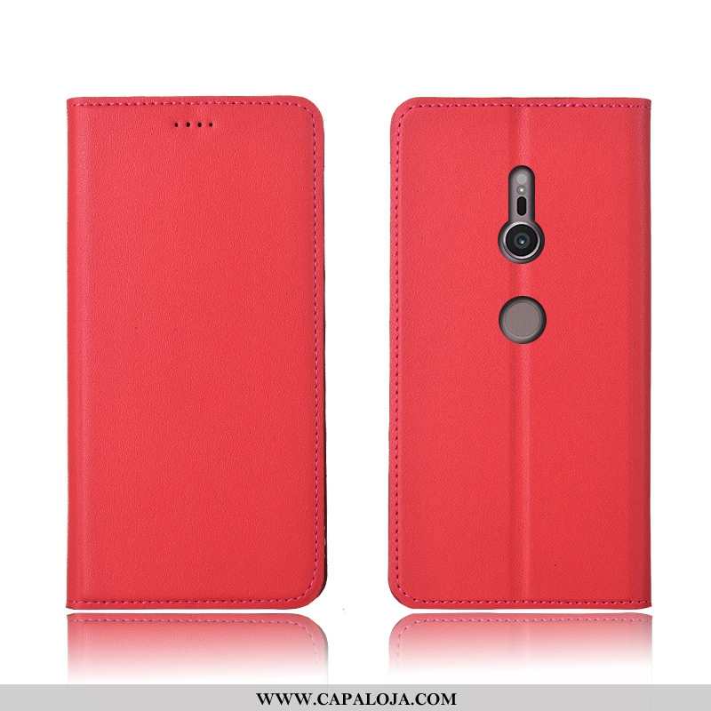 Capas Sony Xperia Xz2 Silicone Feminino Protetoras Amarelo, Capa Sony Xperia Xz2 Couro Legitimo Bara