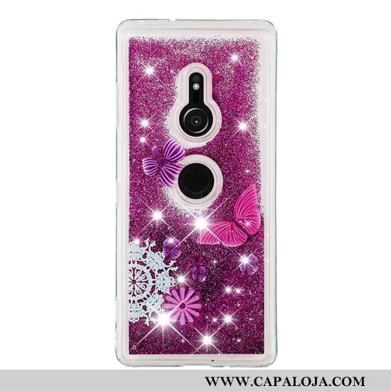 Capas Sony Xperia Xz3 Criativas Cases Telemóvel Roxo, Capa Sony Xperia Xz3 Desenho Animado Baratos