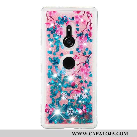 Capas Sony Xperia Xz3 Criativas Cases Telemóvel Roxo, Capa Sony Xperia Xz3 Desenho Animado Baratos