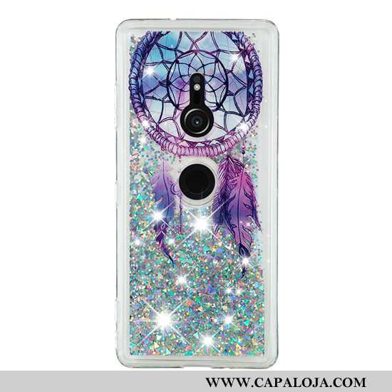 Capas Sony Xperia Xz3 Criativas Cases Telemóvel Roxo, Capa Sony Xperia Xz3 Desenho Animado Baratos