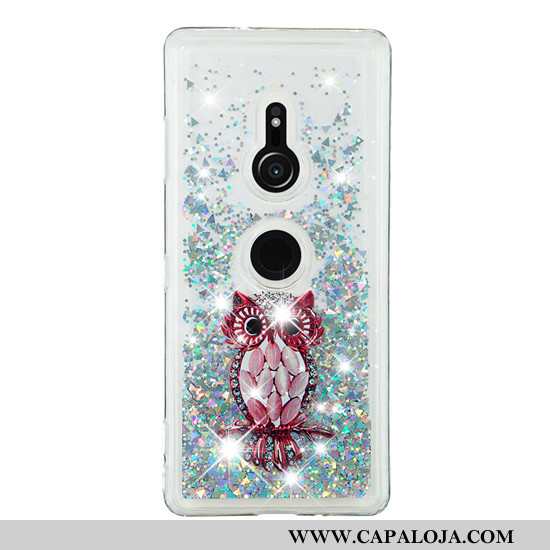 Capas Sony Xperia Xz3 Criativas Cases Telemóvel Roxo, Capa Sony Xperia Xz3 Desenho Animado Baratos