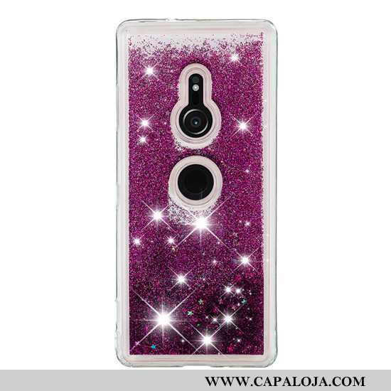 Capas Sony Xperia Xz3 Criativas Cases Telemóvel Roxo, Capa Sony Xperia Xz3 Desenho Animado Baratos