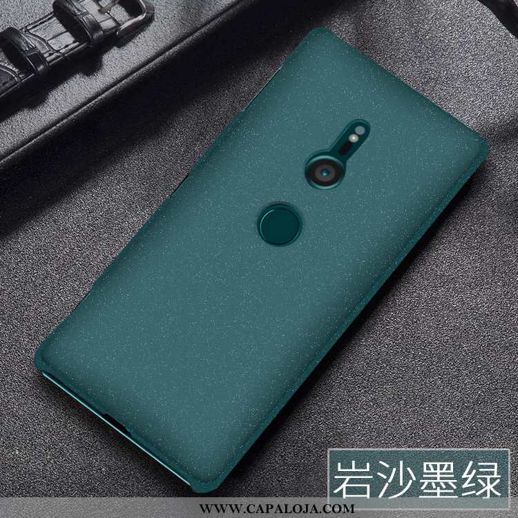 Capas Sony Xperia Xz3 Fosco Telemóvel Verde, Capa Sony Xperia Xz3 Protetoras Barato