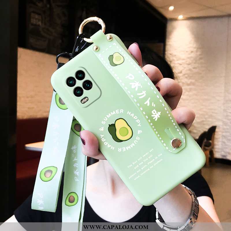 Capas Xiaomi Mi 10 Lite Bonitos Ingles Primavera Casal Verde, Capa Xiaomi Mi 10 Lite Tendencia Onlin