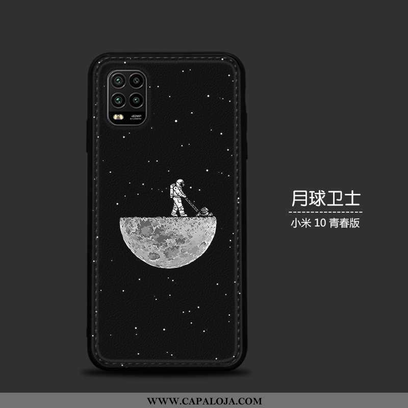 Capas Xiaomi Mi 10 Lite Tendencia Cases Preto, Capa Xiaomi Mi 10 Lite Super Baratos