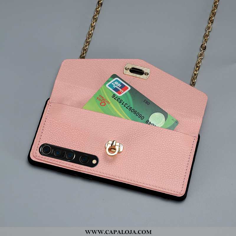 Capas Xiaomi Mi 10 Pro Carteira Nova Antiqueda Feminino Rosa, Capa Xiaomi Mi 10 Pro Tendencia Barato