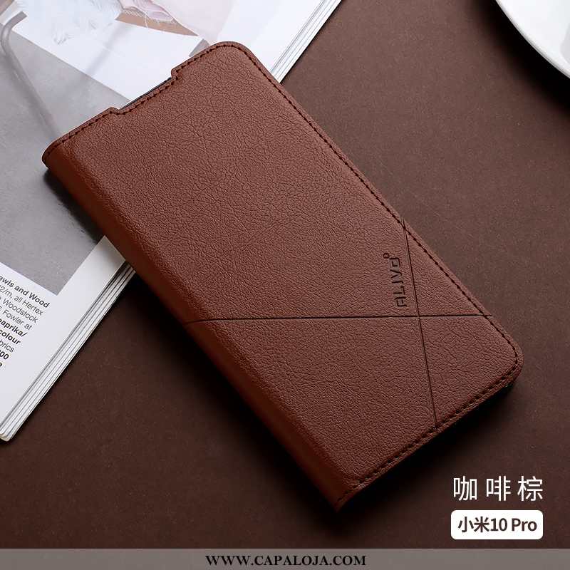 Capas Xiaomi Mi 10 Pro Couro Antiqueda Slim Pequena Rosa, Capa Xiaomi Mi 10 Pro Soft Baratos