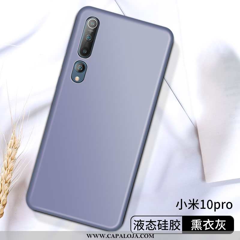 Capas Xiaomi Mi 10 Pro Vidro Criativas Completa Telemóvel Cinza, Capa Xiaomi Mi 10 Pro Personalizado