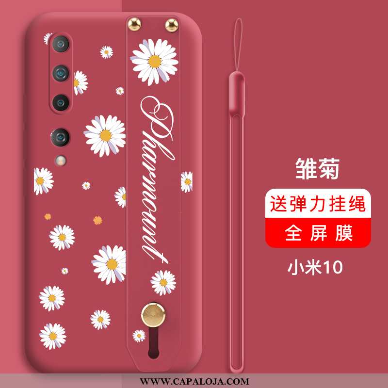 Capas Xiaomi Mi 10 Super Antiqueda Personalizado Silicone Vermelho, Capa Xiaomi Mi 10 Protetoras Ven