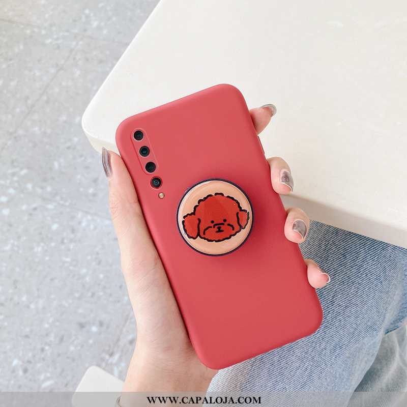 Capas Xiaomi Mi 10 Super Criativas Silicone Telinha Vermelho, Capa Xiaomi Mi 10 Protetoras Baratas