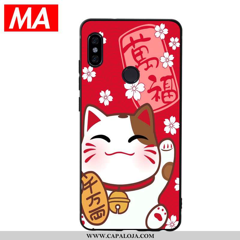 Capas Xiaomi Mi 8 Bonitos Discovery Cases Primavera Vermelho, Capa Xiaomi Mi 8 Soft Online