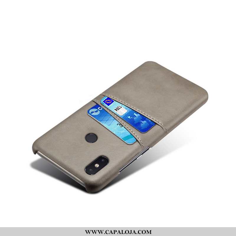 Capas Xiaomi Mi 8 Couro Primavera Marrom Cases Castanho, Capa Xiaomi Mi 8 Protetoras Comprar