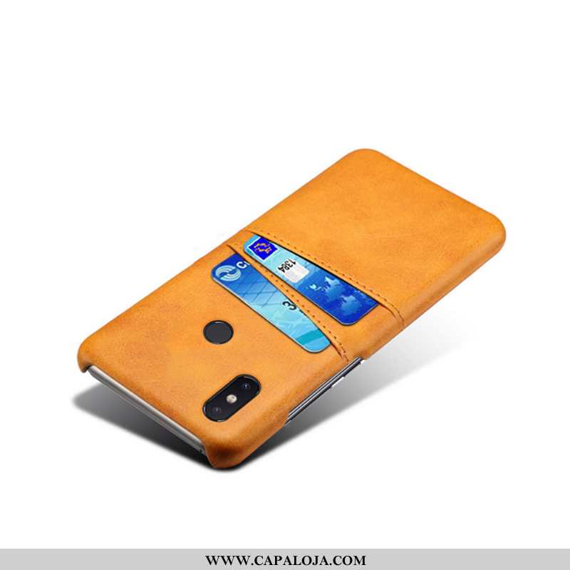 Capas Xiaomi Mi 8 Couro Primavera Marrom Cases Castanho, Capa Xiaomi Mi 8 Protetoras Comprar