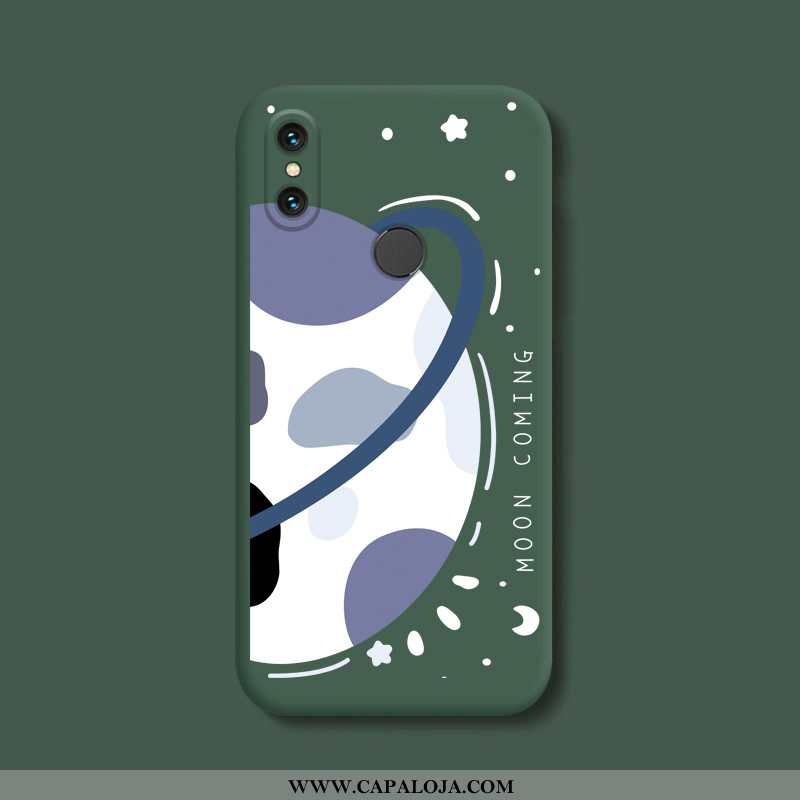 Capas Xiaomi Mi 8 Desenho Animado Telemóvel Tendencia Verde, Capa Xiaomi Mi 8 Bonitos Online