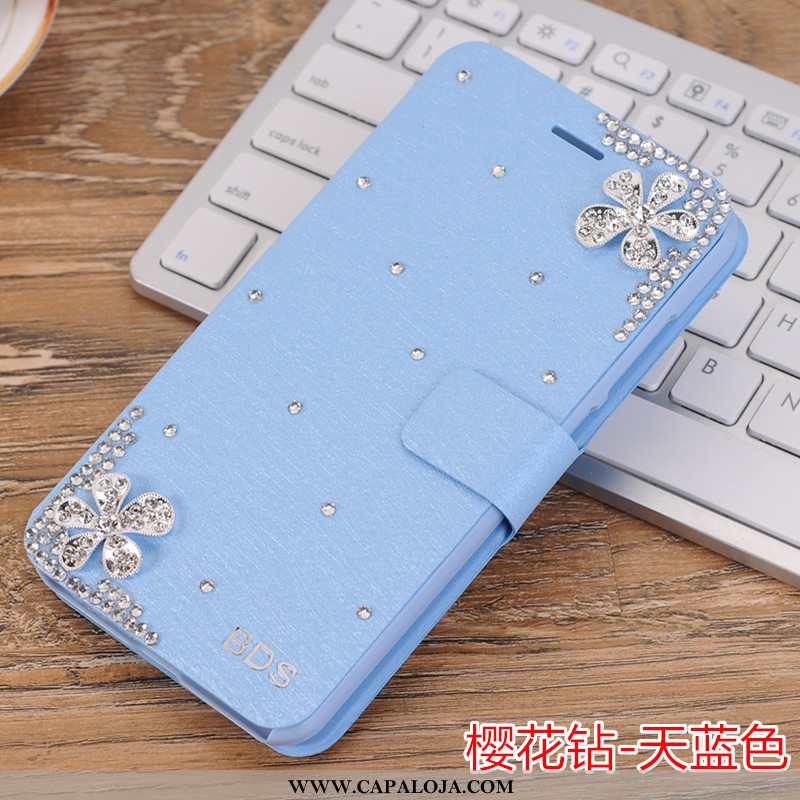 Capas Xiaomi Mi 8 Lite Cordao Primavera Protetoras Completa Azul, Capa Xiaomi Mi 8 Lite Personalizad