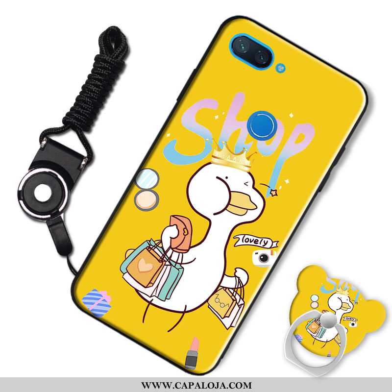 Capas Xiaomi Mi 8 Lite Desenho Animado Completa Masculino Branco, Capa Xiaomi Mi 8 Lite Soft Baratas