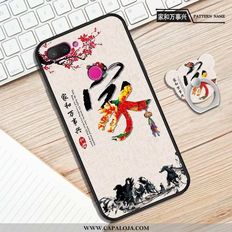 Capas Xiaomi Mi 8 Lite Estilosas Protetoras Roxa Masculino Roxo, Capa Xiaomi Mi 8 Lite Tendencia Onl