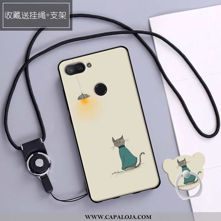 Capas Xiaomi Mi 8 Lite Feminino Novas Azul Telemóvel, Capa Xiaomi Mi 8 Lite Cases Venda