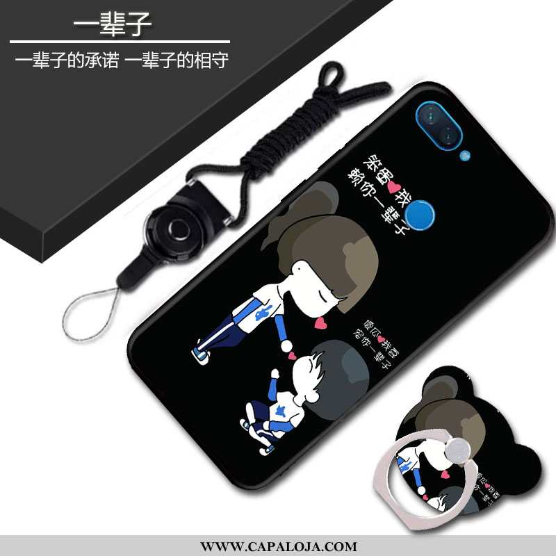 Capas Xiaomi Mi 8 Lite Personalizado Soft Feminino Antiqueda Azul, Capa Xiaomi Mi 8 Lite Criativas B