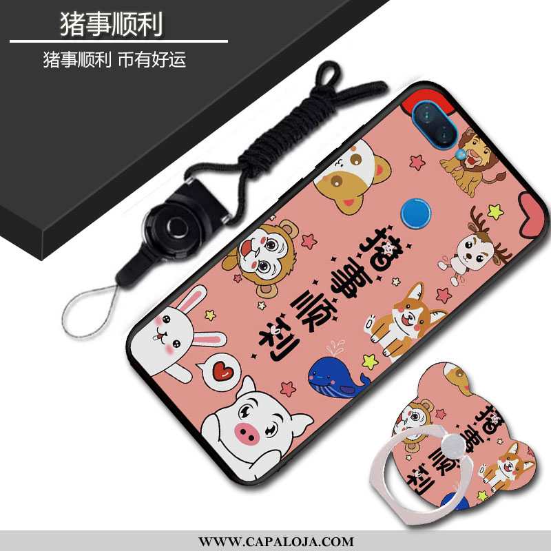 Capas Xiaomi Mi 8 Lite Personalizado Soft Feminino Antiqueda Azul, Capa Xiaomi Mi 8 Lite Criativas B