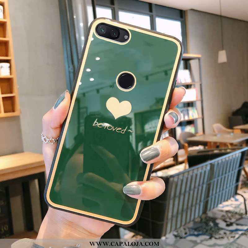 Capas Xiaomi Mi 8 Lite Protetoras Antiqueda Malha Telemóvel Cinza, Capa Xiaomi Mi 8 Lite Vidro Barat