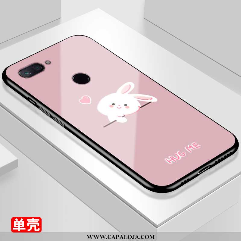 Capas Xiaomi Mi 8 Lite Protetoras Pequena Primavera Rosa, Capa Xiaomi Mi 8 Lite Desenho Animado Bara