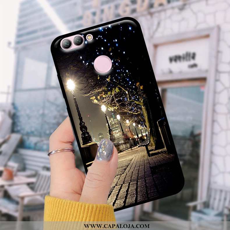 Capas Xiaomi Mi 8 Lite Silicone Roxa Soft Protetoras Roxo, Capa Xiaomi Mi 8 Lite Tendencia Venda