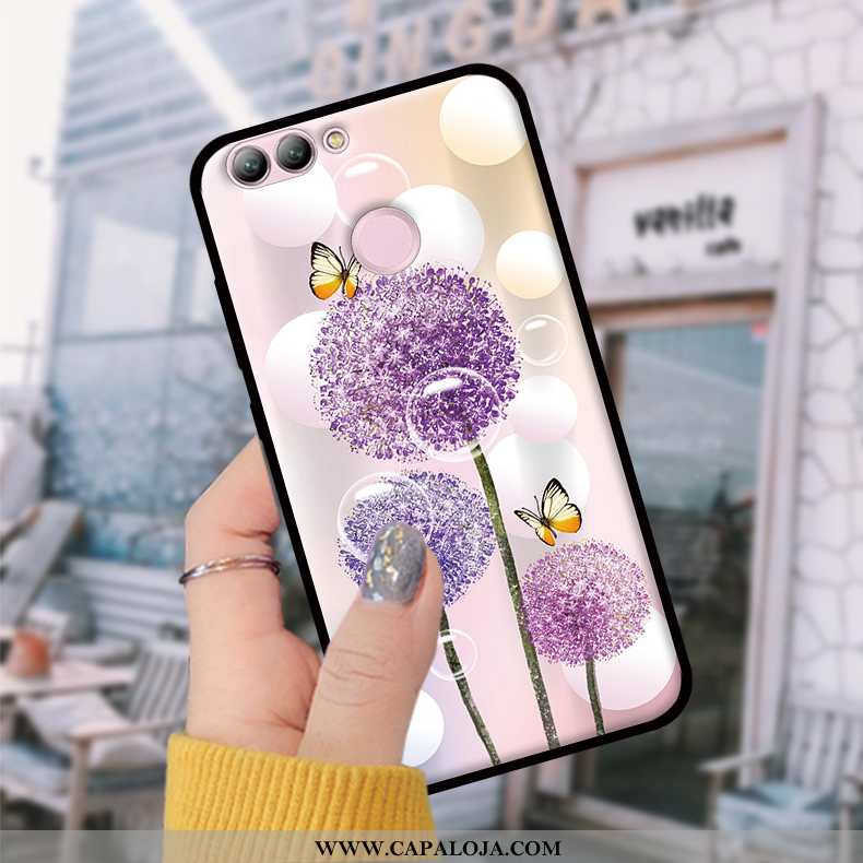 Capas Xiaomi Mi 8 Lite Silicone Roxa Soft Protetoras Roxo, Capa Xiaomi Mi 8 Lite Tendencia Venda