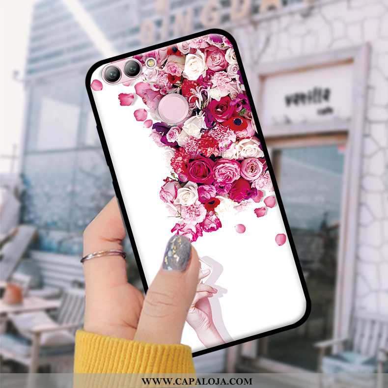 Capas Xiaomi Mi 8 Lite Silicone Roxa Soft Protetoras Roxo, Capa Xiaomi Mi 8 Lite Tendencia Venda