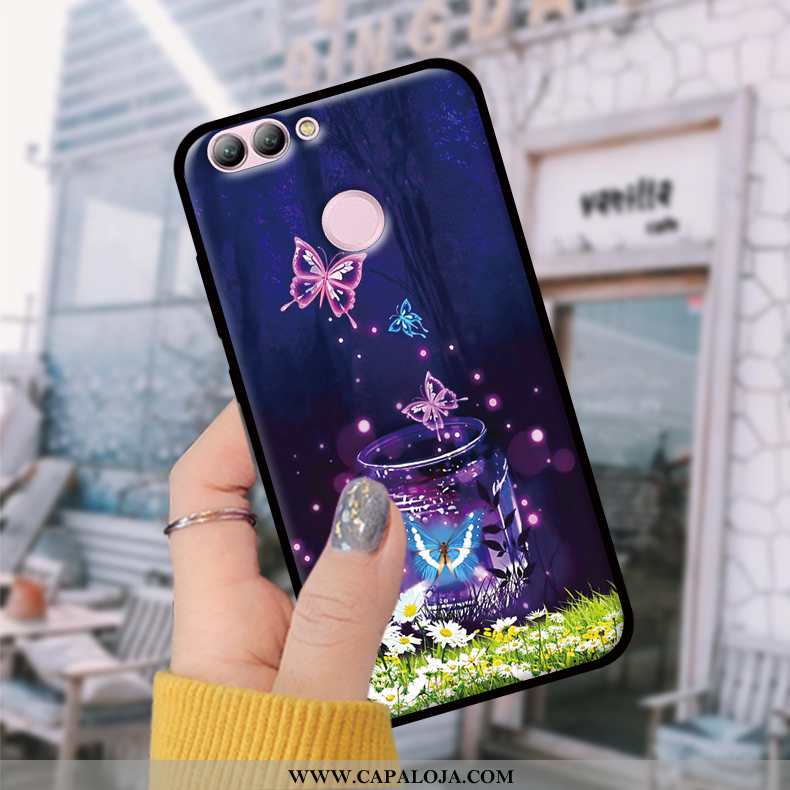 Capas Xiaomi Mi 8 Lite Silicone Roxa Soft Protetoras Roxo, Capa Xiaomi Mi 8 Lite Tendencia Venda