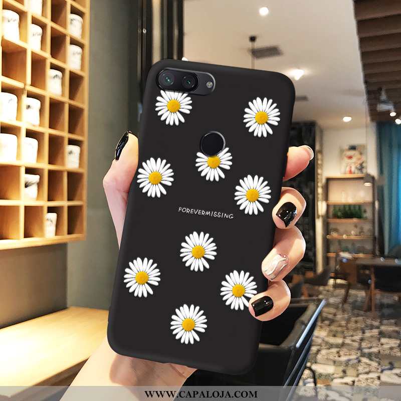 Capas Xiaomi Mi 8 Lite Tendencia Feminino Telemóvel Cases Verde, Capa Xiaomi Mi 8 Lite Soft Promoção