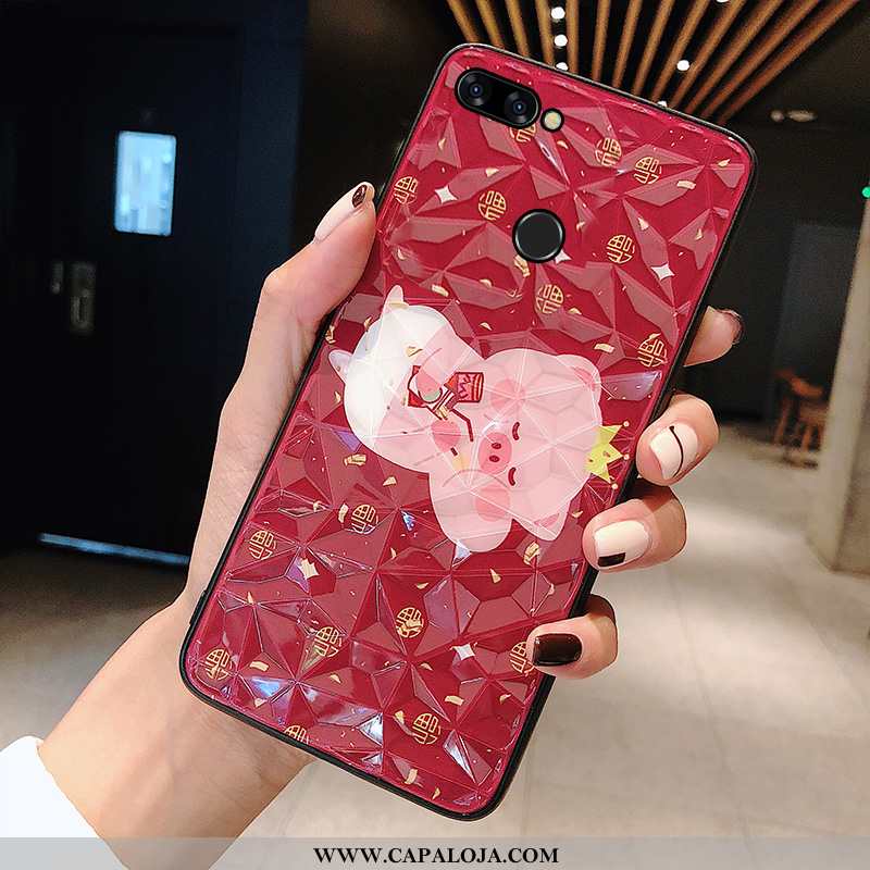 Capas Xiaomi Mi 8 Lite Vidro Feminino Antiqueda Protetoras Rosa, Capa Xiaomi Mi 8 Lite Personalizada