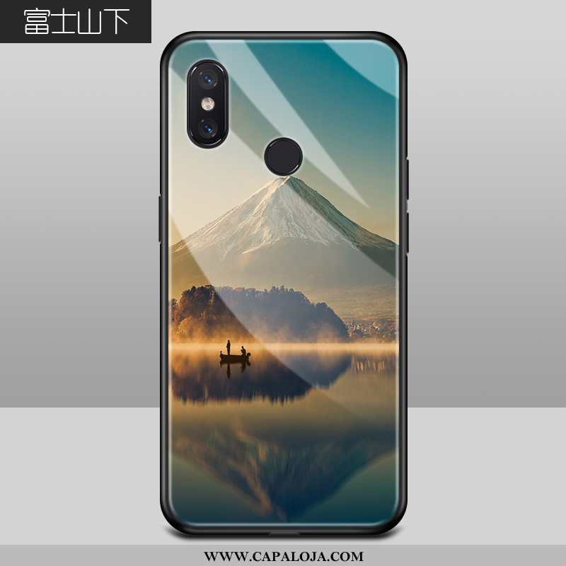 Capas Xiaomi Mi 8 Personalizada Completa Primavera Protetoras Azul, Capa Xiaomi Mi 8 Criativas Barat