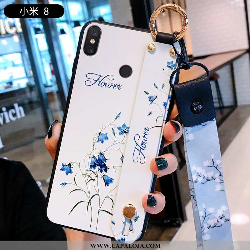 Capas Xiaomi Mi 8 Personalizado Completa Telemóvel Feminino Azul, Capa Xiaomi Mi 8 Criativas Comprar