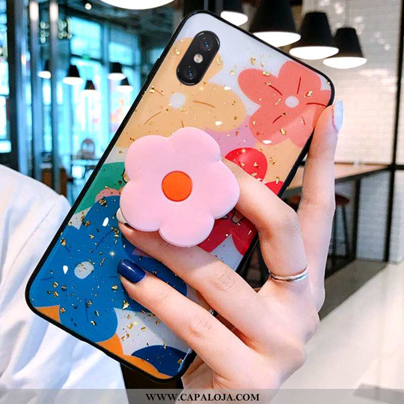 Capas Xiaomi Mi 8 Pro Bonitos Completa Novas Primavera Colorido, Capa Xiaomi Mi 8 Pro Soft Baratos