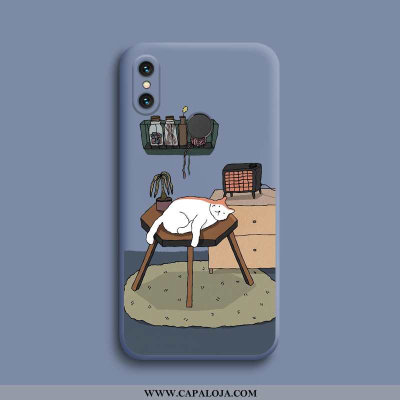 Capas Xiaomi Mi 8 Pro Personalizado Desenho Animado Catinet Soft Vermelho, Capa Xiaomi Mi 8 Pro Cria