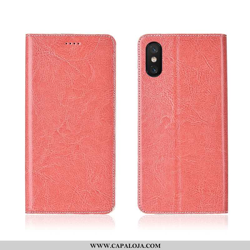 Capas Xiaomi Mi 8 Pro Protetoras Telemóvel Tela Couro Castanho, Capa Xiaomi Mi 8 Pro Silicone Barato