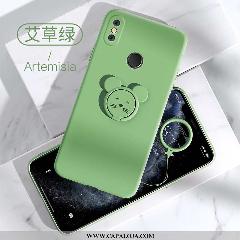 Capas Xiaomi Mi 8 Protetoras Completa Feminino De Grau Verde, Capa Xiaomi Mi 8 Criativas Baratos