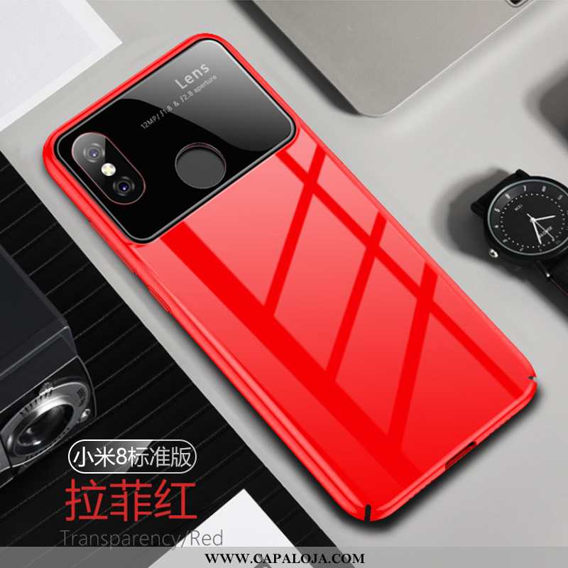 Capas Xiaomi Mi 8 Protetoras Criativas Completa Resistente Amarelo, Capa Xiaomi Mi 8 Vidro Venda