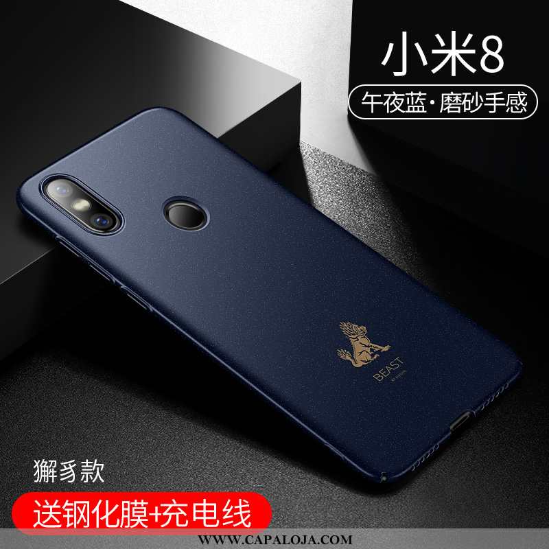 Capas Xiaomi Mi 8 Protetoras Palace Masculino Super Verde, Capa Xiaomi Mi 8 Fosco Comprar