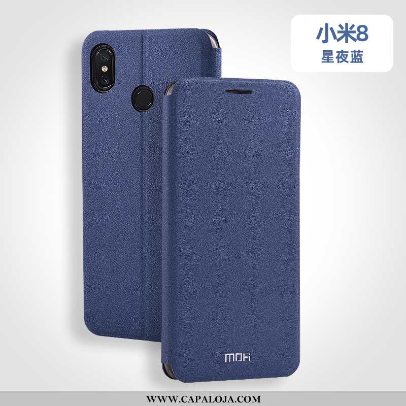 Capas Xiaomi Mi 8 Protetoras Telemóvel Completa Traseira Azul, Capa Xiaomi Mi 8 Silicone Online