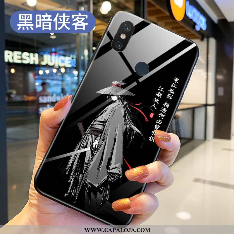 Capas Xiaomi Mi 8 Silicone Discovery Telemóvel Tendencia Cinza, Capa Xiaomi Mi 8 Vidro Baratos