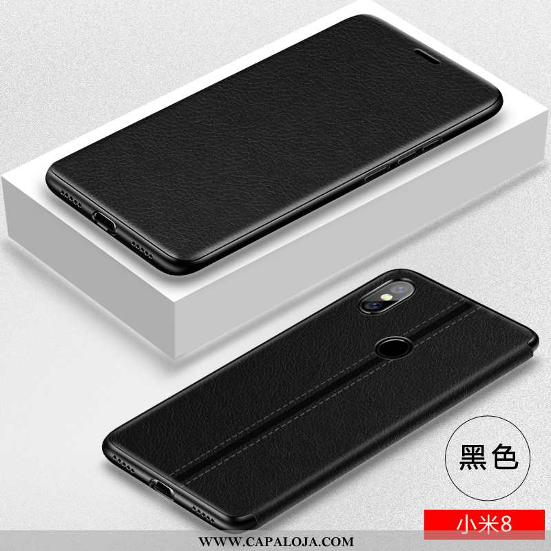 Capas Xiaomi Mi 8 Tendencia Antiqueda De Grau Personalizada Azul, Capa Xiaomi Mi 8 Protetoras Barata