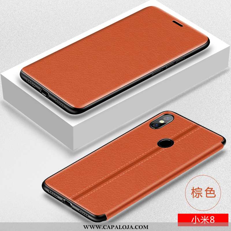 Capas Xiaomi Mi 8 Tendencia Antiqueda De Grau Personalizada Azul, Capa Xiaomi Mi 8 Protetoras Barata