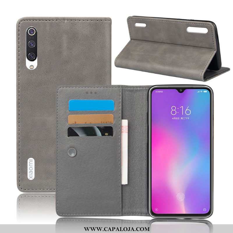 Capas Xiaomi Mi 9 Lite Carteira Laranja Pequena, Capa Xiaomi Mi 9 Lite Couro Venda