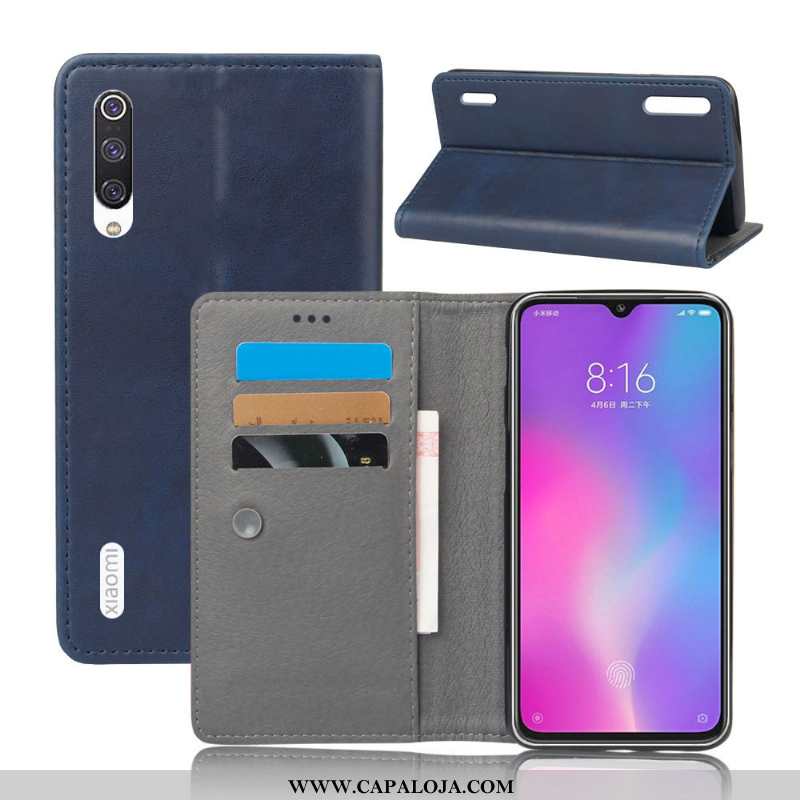 Capas Xiaomi Mi 9 Lite Carteira Laranja Pequena, Capa Xiaomi Mi 9 Lite Couro Venda